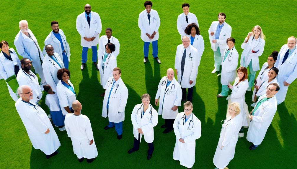 group of medical professionals