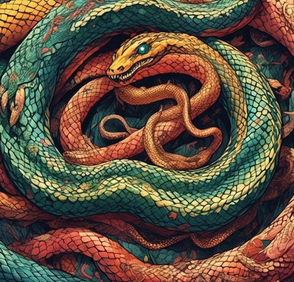 group of slithering serpents